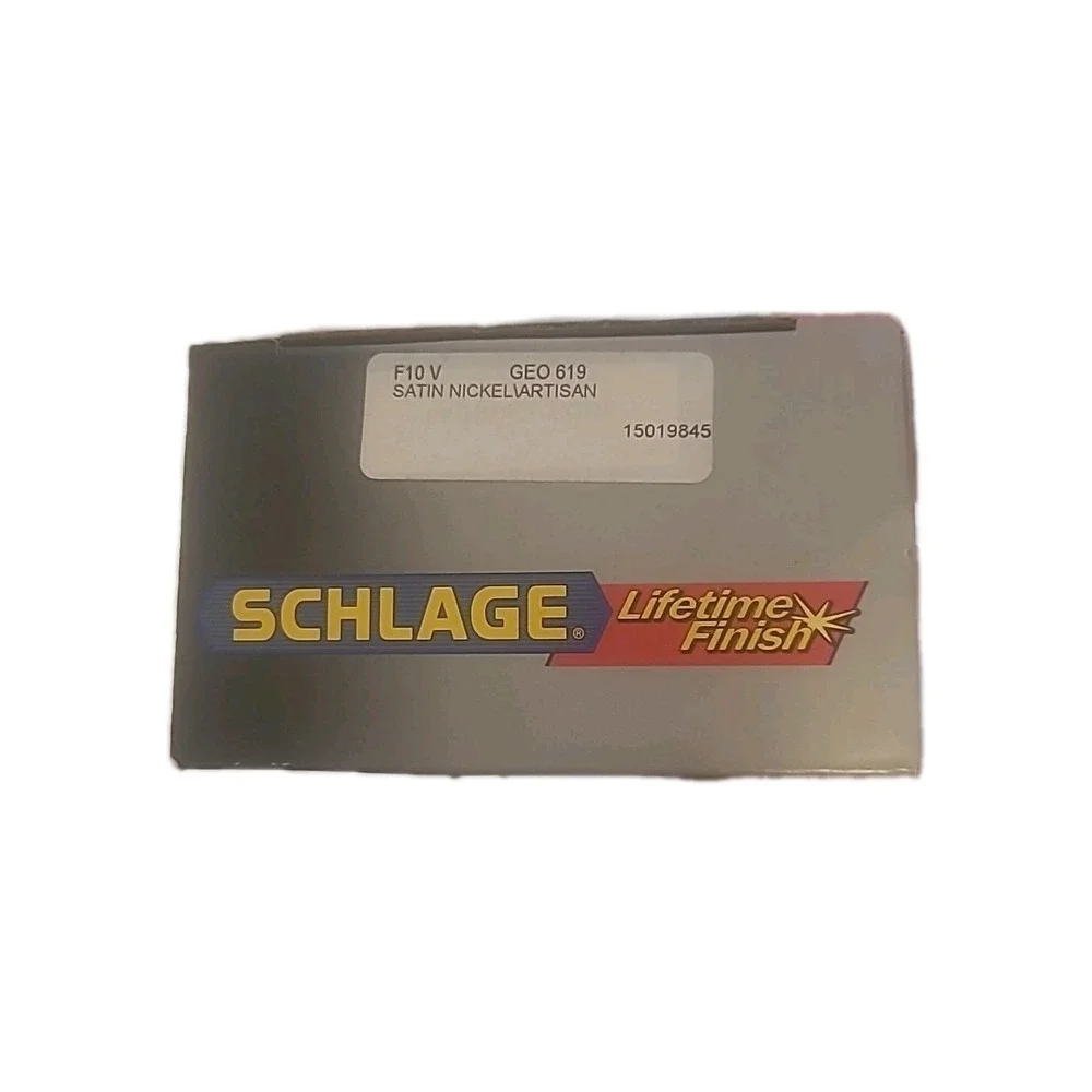 Schlage Hall/Closet Passage Door Knob‎ Satin Nickel
